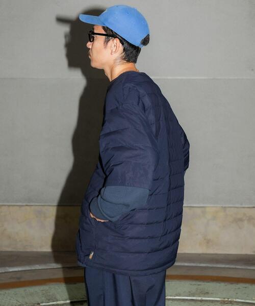 URBAN RESEARCH（アーバンリサーチ）の「Wide Dad　Dad HANSODE MIDDLE DOWN（ダウンジャケット/コート・メンズ・ネイビー・2/1）」の4枚目の写真