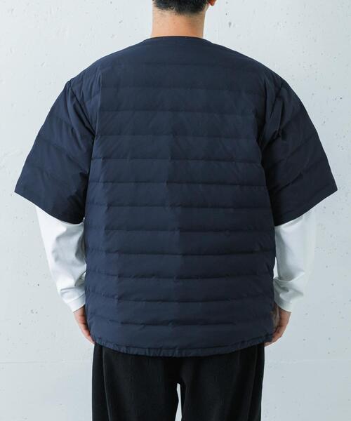 URBAN RESEARCH（アーバンリサーチ）の「Wide Dad　Dad HANSODE MIDDLE DOWN（ダウンジャケット/コート・メンズ・ネイビー・2/1）」の16枚目の写真