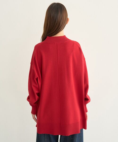 earth music&ecology(アースミュージックアンドエコロジー)の「選べる丈ハイネックニット(ニット/セーター・レディース・ベージュ/ブラック/アイボリー/レッド・L/S)」の22枚目の写真