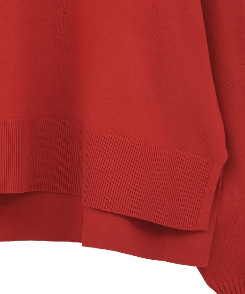 earth music&ecology(アースミュージックアンドエコロジー)の「選べる丈ハイネックニット(ニット/セーター・レディース・ベージュ/ブラック/アイボリー/レッド・L/S)」の15枚目の写真