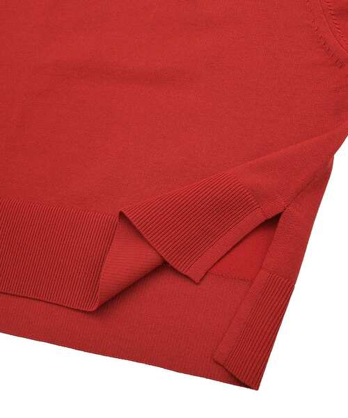 earth music&ecology(アースミュージックアンドエコロジー)の「選べる丈ハイネックニット(ニット/セーター・レディース・ベージュ/ブラック/アイボリー/レッド・L/S)」の13枚目の写真