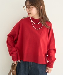 earth music&ecology | 選べる丈ハイネックニット(ニット/セーター)