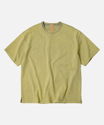 FRIZMWORKS（フリズムワークス）の「OG VINTAGE DYEING HALF TEE _ MUSTARD（Tシャツ/カットソー・メンズ）」