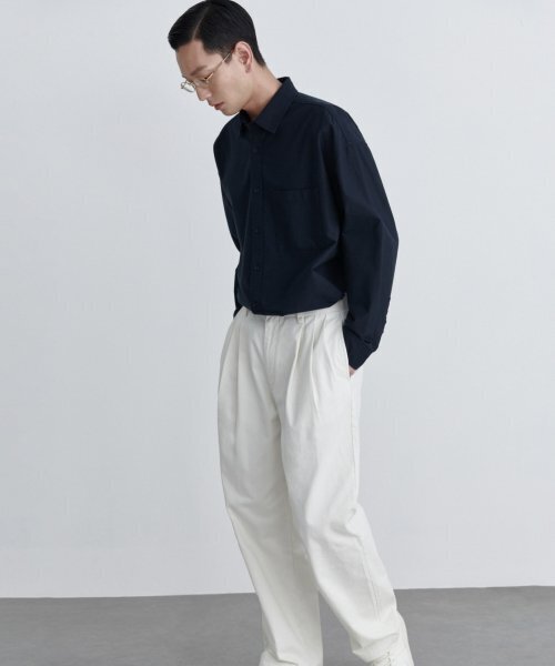 MUSINSA STANDARD（ムシンサスタンダード）の「スリータックセミバルーンチノパンツ[クリーム]（その他パンツ・メンズ・その他・40/38/42/36/32/30/31/33/26/27/28/29）」の5枚目の写真