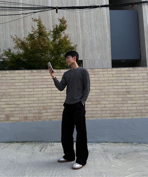 NOMANUAL(NOMANUAL)の「O.F PATCHED PANTS - BLACK(その他パンツ・レディース・その他・MEDIUM/LARGE/X-SMALL/SMALL)」の2枚目の写真