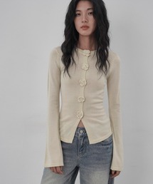 EIGHTHMONTH（エイスマンス）の「フラワーニットトップス EM25a102【EIGHTHMONTH】（ニット/セーター）」