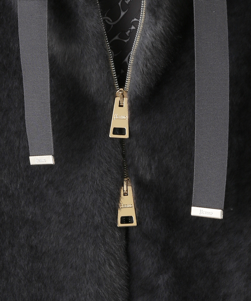 IENA(イエナ)の「HERNO/ヘルノ ECO FAR BZ ブルゾン GI000318D(その他アウター・レディース・ベージュ/グレー・36/38)」の7枚目の写真