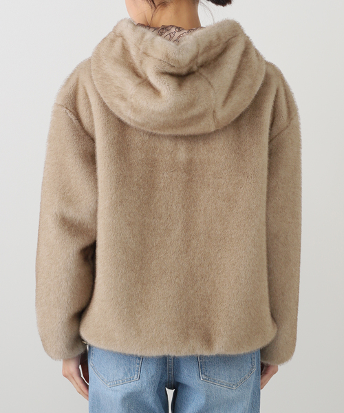 IENA(イエナ)の「HERNO/ヘルノ ECO FAR BZ ブルゾン GI000318D(その他アウター・レディース・ベージュ/グレー・36/38)」の18枚目の写真