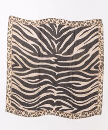 NOMBRE IMPAIR（ノンブルアンペール）の「【BRIGHT STAR】 アニマルコンビスカーフ（ストール/ショール）」