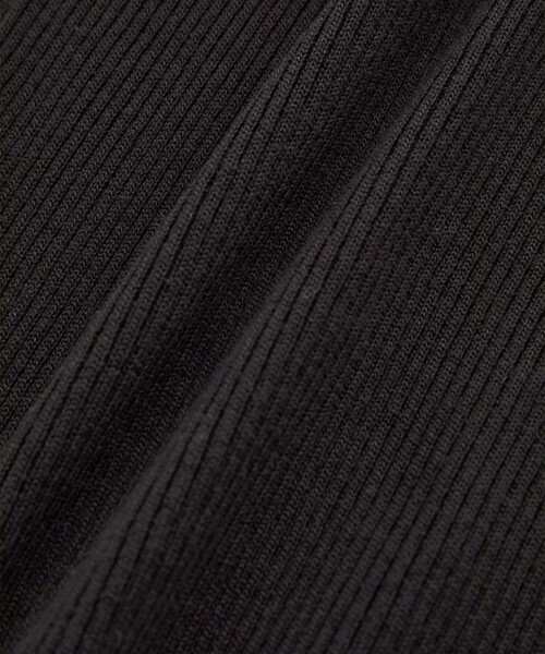 JUN&ROPE'(ジュンアンドロペ)の「バイカラー切替リブタートルニット/Oggi掲載(ニット/セーター・レディース・ブラック/ホワイト/サックスブルー/ピンク・L/M/S)」の7枚目の写真