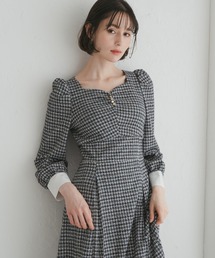 31 Sons de mode | 2025秋冬新作 カットジャガードフレアワンピース(ワンピース)