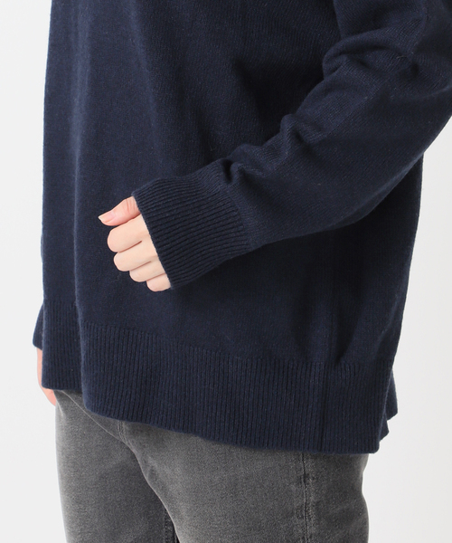 JOURNAL STANDARD relume（ジャーナルスタンダード　レリューム）の「《WEB限定追加》バックロゴニットプルオーバー（ニット/セーター・レディース・ブラウン・FREE）」の13枚目の写真