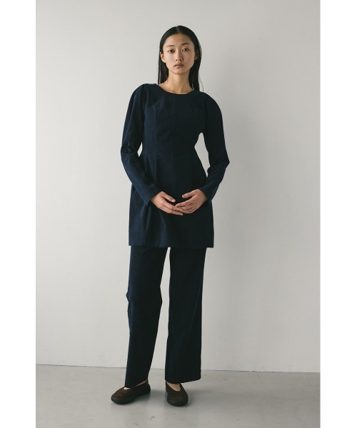 STYLEMIXER(スタイルミキサー)の「コーデュロイセミフレアパンツ(その他パンツ・レディース・アイボリー/ネイビー/キャメル・SMALL/MEDIUM)」の17枚目の写真