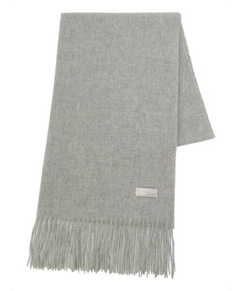 Te chichi（テチチ）の「ウールプレーンストール（ストール/ショール・レディース・シルバーグレー/ボルドー/キャメル/オフホワイト・F）」の6枚目の写真