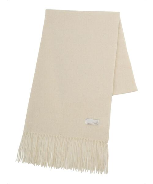 Te chichi（テチチ）の「ウールプレーンストール（ストール/ショール・レディース・シルバーグレー/ボルドー/キャメル/オフホワイト・F）」の8枚目の写真