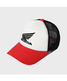 HONDA MOTORCYCLE（ホンダモーターサイクル）の「Honda Original Wing logo Mesh Cap Red（キャップ）」