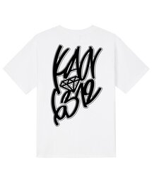 KTW0088 グラフィティ 半袖Tシャツ - ホワイト