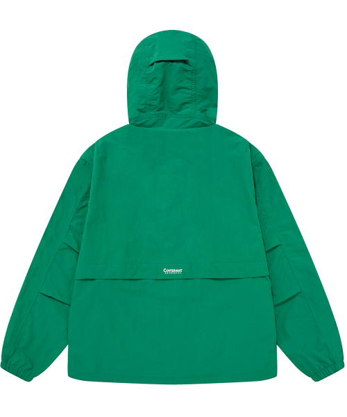 COVERNAT(カバーナット)の「ウィンドブレーカー ジャンパー グリーン(ナイロンジャケット・レディース・その他・SMALL/MEDIUM/LARGE/X-LARGE)」の2枚目の写真