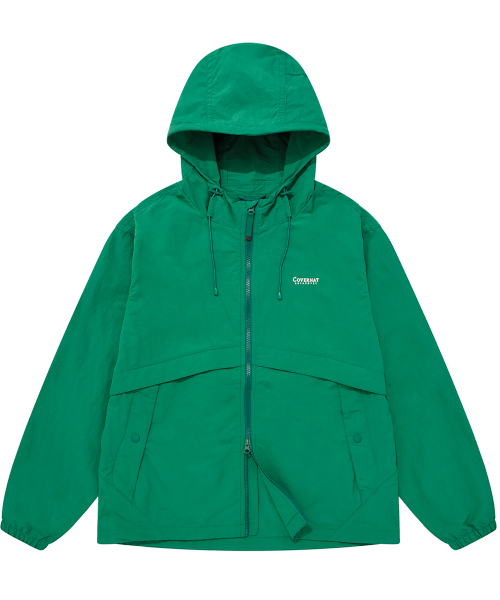 COVERNAT(カバーナット)の「ウィンドブレーカー ジャンパー グリーン(ナイロンジャケット・レディース・その他・SMALL/MEDIUM/LARGE/X-LARGE)」の3枚目の写真