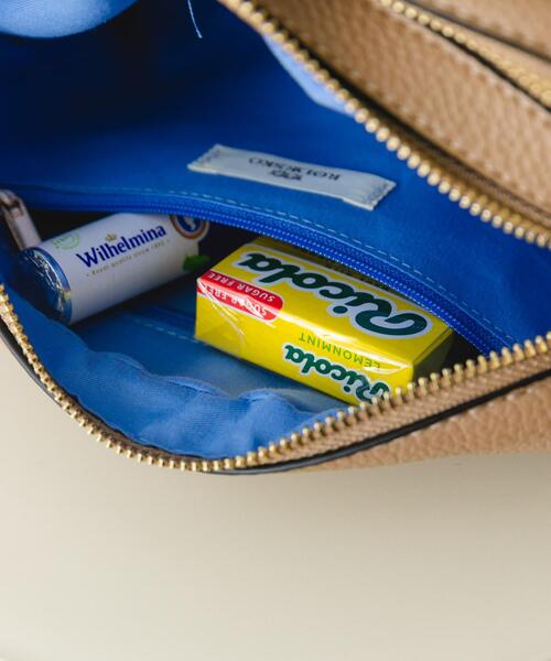 RODE SKO（ロデスコ）の「フロントポケットショルダーバッグ（ショルダーバッグ・レディース・ブルー/ブラック/ベージュ/グレー・ONE）」の19枚目の写真