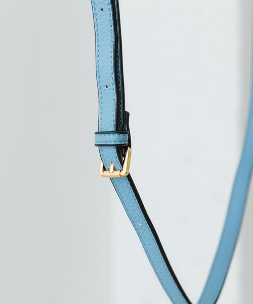 RODE SKO（ロデスコ）の「フロントポケットショルダーバッグ（ショルダーバッグ・レディース・ブルー/ブラック/ベージュ/グレー・ONE）」の6枚目の写真