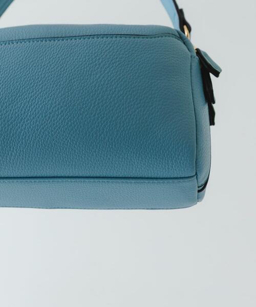 RODE SKO（ロデスコ）の「フロントポケットショルダーバッグ（ショルダーバッグ・レディース・ブルー/ブラック/ベージュ/グレー・ONE）」の5枚目の写真