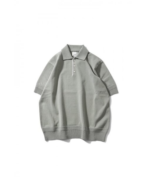 HORLISUN(ホーリーサン)の「Dana Cotton Pullover Collar Knit Sage Green(ニット/セーター・レディース・その他・LARGE/MEDIUM)」の1枚目の写真