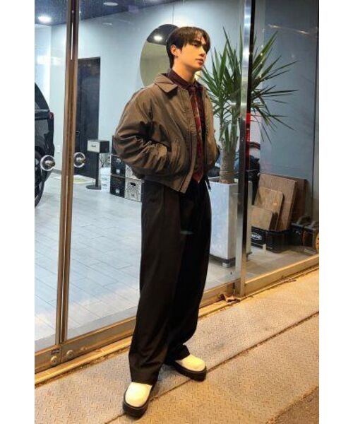 COSTUME O’CLOCK(コスチュームオクロック)の「カーブドツーウェイ航空ジャケットダークグレー COOSJP046DGRAY(ブルゾン・メンズ・その他・MEDIUM/SMALL/LARGE)」の6枚目の写真