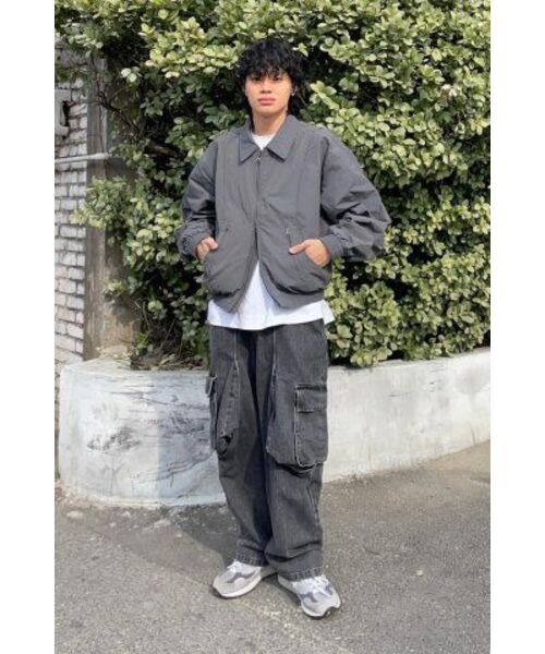 COSTUME O’CLOCK(コスチュームオクロック)の「カーブドツーウェイ航空ジャケットダークグレー COOSJP046DGRAY(ブルゾン・メンズ・その他・MEDIUM/SMALL/LARGE)」の5枚目の写真