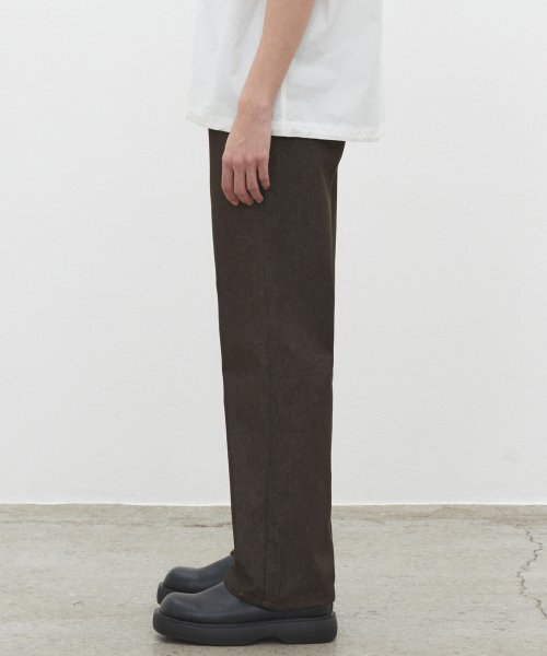 DECET(デケト)の「Dawn Semi Wide Jeans DCPT002CPBrown(デニムパンツ・レディース・その他・26/28/30/34/32)」の3枚目の写真