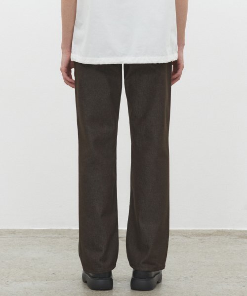 DECET(デケト)の「Dawn Semi Wide Jeans DCPT002CPBrown(デニムパンツ・レディース・その他・26/28/30/34/32)」の4枚目の写真