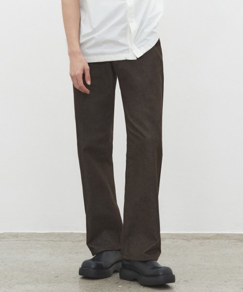 DECET(デケト)の「Dawn Semi Wide Jeans DCPT002CPBrown(デニムパンツ・レディース・その他・26/28/30/34/32)」の5枚目の写真