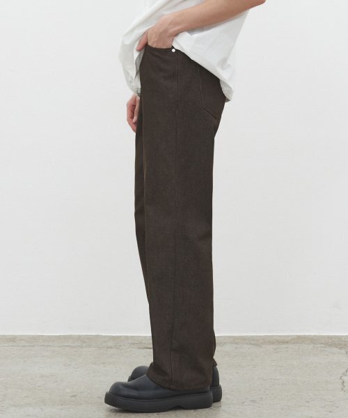 DECET(デケト)の「Dawn Semi Wide Jeans DCPT002CPBrown(デニムパンツ・レディース・その他・26/28/30/34/32)」の7枚目の写真