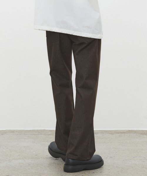 DECET(デケト)の「Dawn Semi Wide Jeans DCPT002CPBrown(デニムパンツ・レディース・その他・26/28/30/34/32)」の8枚目の写真
