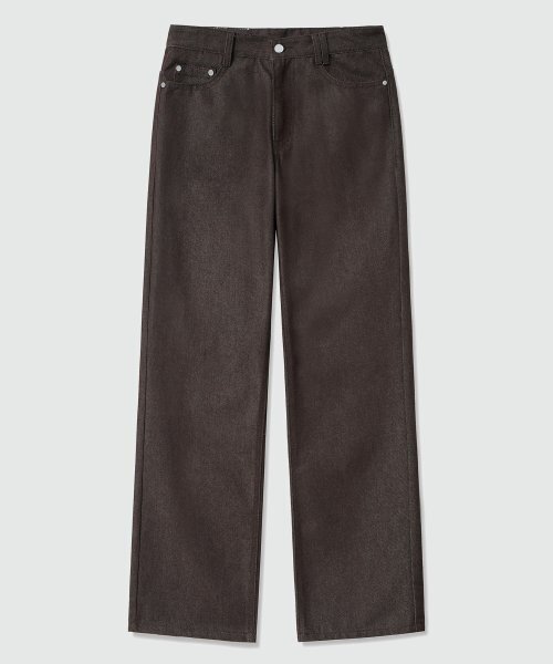 DECET(デケト)の「Dawn Semi Wide Jeans DCPT002CPBrown(デニムパンツ・レディース・その他・26/28/30/34/32)」の9枚目の写真
