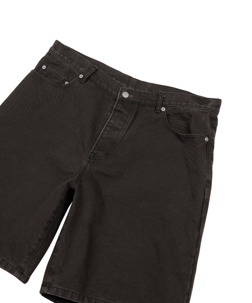 SUNDAY FRUIT MARKET(サンデーフルーツマーケット)の「W) SUNDAY WASHED SHORT CHARCOAL(その他パンツ・レディース・その他・SMALL/MEDIUM)」の3枚目の写真