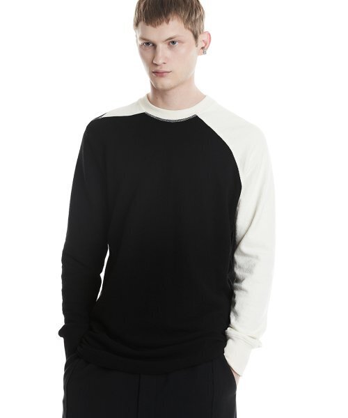 DGNAK(ディグナク)の「アンバランスラグランTシャツ(ブラック)_ PD3TS1111(Tシャツ/カットソー・メンズ・その他・SMALL/MEDIUM/LARGE)」の5枚目の写真