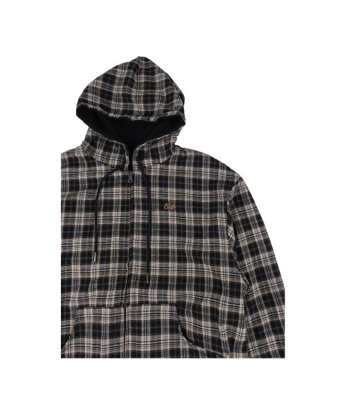 ERTR（イーアールティーアール）の「Reversible Check Hoodie Zip-Up Black（パーカー・レディース・その他・MEDIUM/LARGE）」の7枚目の写真