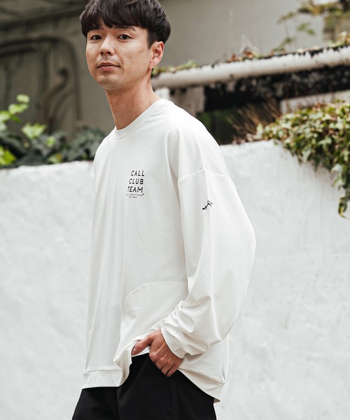 CALL&RESPONSE(コールアンドレスポンス)の「mlt5507- CALL TEAM長袖PO カットソー(260-1321-05)(Tシャツ/カットソー・メンズ・ブラック×ホワイト/ホワイト×ブラック・4/2)」の4枚目の写真