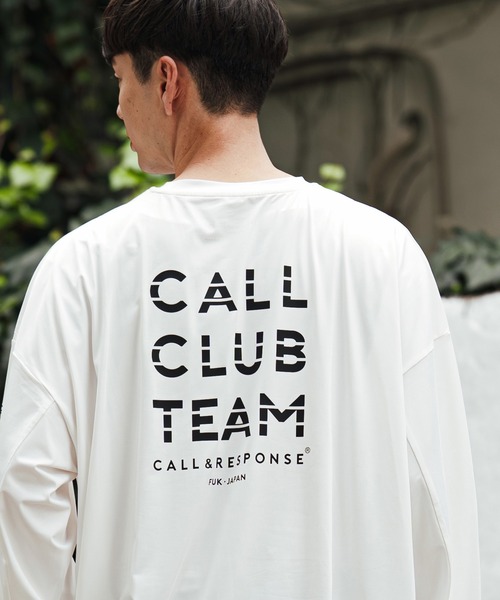 CALL&RESPONSE(コールアンドレスポンス)の「mlt5507- CALL TEAM長袖PO カットソー(260-1321-05)(Tシャツ/カットソー・メンズ・ブラック×ホワイト/ホワイト×ブラック・4/2)」の5枚目の写真