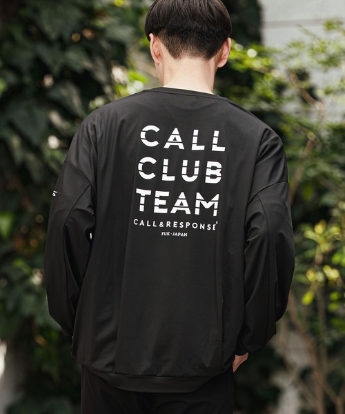 CALL&RESPONSE(コールアンドレスポンス)の「mlt5507- CALL TEAM長袖PO カットソー(260-1321-05)(Tシャツ/カットソー・メンズ・ブラック×ホワイト/ホワイト×ブラック・4/2)」の11枚目の写真