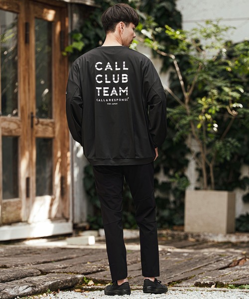 CALL&RESPONSE(コールアンドレスポンス)の「mlt5507- CALL TEAM長袖PO カットソー(260-1321-05)(Tシャツ/カットソー・メンズ・ブラック×ホワイト/ホワイト×ブラック・4/2)」の13枚目の写真