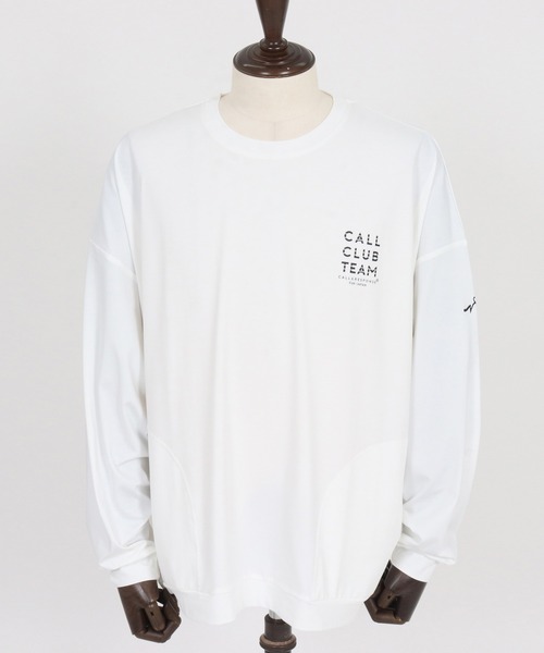 CALL&RESPONSE(コールアンドレスポンス)の「mlt5507- CALL TEAM長袖PO カットソー(260-1321-05)(Tシャツ/カットソー・メンズ・ブラック×ホワイト/ホワイト×ブラック・4/2)」の14枚目の写真