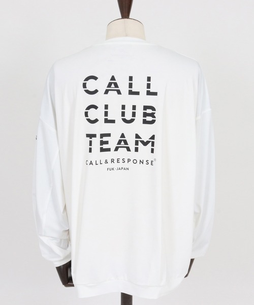 CALL&RESPONSE(コールアンドレスポンス)の「mlt5507- CALL TEAM長袖PO カットソー(260-1321-05)(Tシャツ/カットソー・メンズ・ブラック×ホワイト/ホワイト×ブラック・4/2)」の15枚目の写真