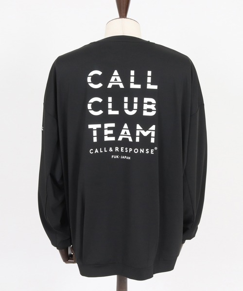 CALL&RESPONSE(コールアンドレスポンス)の「mlt5507- CALL TEAM長袖PO カットソー(260-1321-05)(Tシャツ/カットソー・メンズ・ブラック×ホワイト/ホワイト×ブラック・4/2)」の18枚目の写真