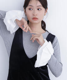 N.(N. Natural Beauty Basic) | カフスドッキングカットソー(Tシャツ/カットソー)