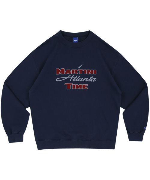 STAFF ONLY(スタッフオンリー)の「MARTINI TIME ATLANTA SWEATSHIRTS 03 (NAVY)(スウェット・メンズ・その他・SMALL/MEDIUM/LARGE)」の1枚目の写真