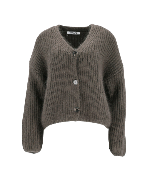 ACUD(アクド)の「Rabbit Heavy Cardigan _Brown(カーディガン/ボレロ・レディース・ダークブラウン・FREE)」の6枚目の写真