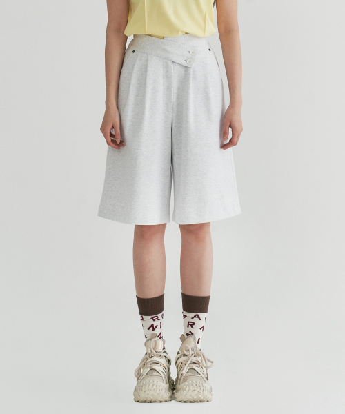 PLAYO(プレイオ)の「ジュリー5部パンツ_Melange-Gray(その他パンツ・レディース・その他・MEDIUM/LARGE)」の1枚目の写真