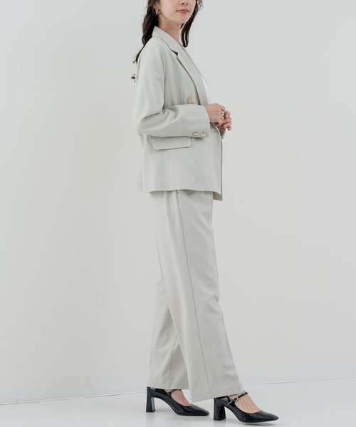ANNA LUNA(アンナルナ)の「【ANNA LUNA】オケージョンにも◎ 大人のための万能 ジャケット(テーラードジャケット・レディース・ブラック/グレー/ネイビー・MEDIUM)」の21枚目の写真